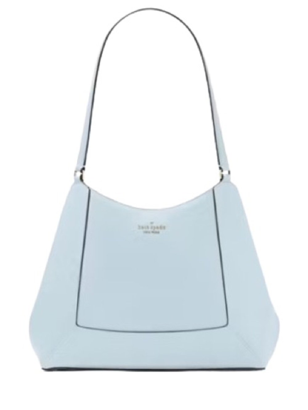 Kate Spade New York LENA TRIPLE COMPARTMENT SHOULDER Bag in Pale Blue
